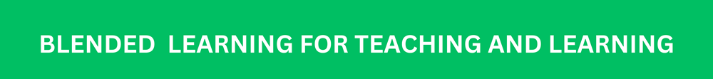 blended teaching and learning